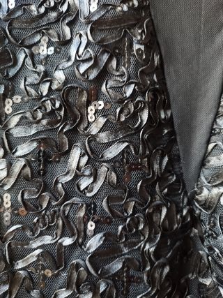 Vestido de fiesta negro