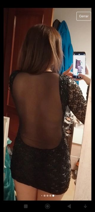 Vestido de fiesta negro