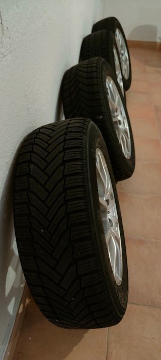 4 NEUMATICOS MICHELIN INVIERNO LLANTAS