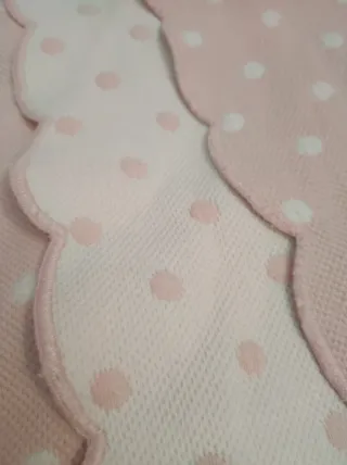 Colcha piqué reversible