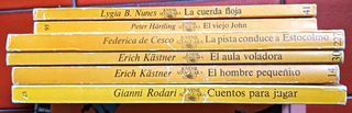 6 Libros literatura juvenil Alfaguara