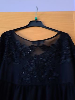 Blusa Bordados/Transparencias Cortefiel
