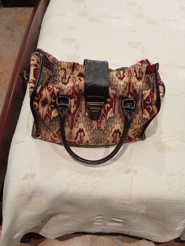 Bolso rectangular estampado