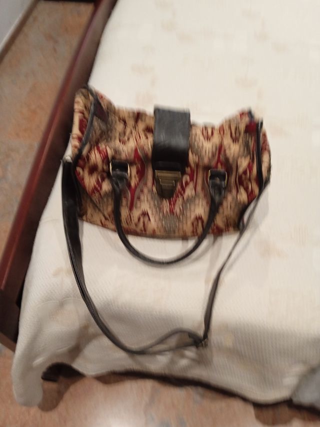 Bolso rectangular estampado