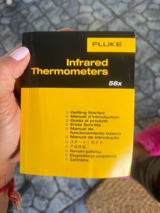 Termómetro de contacto e infrarrojo