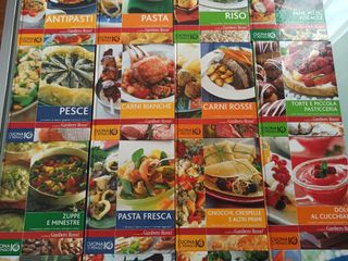 Collana da 25 libri di cucina