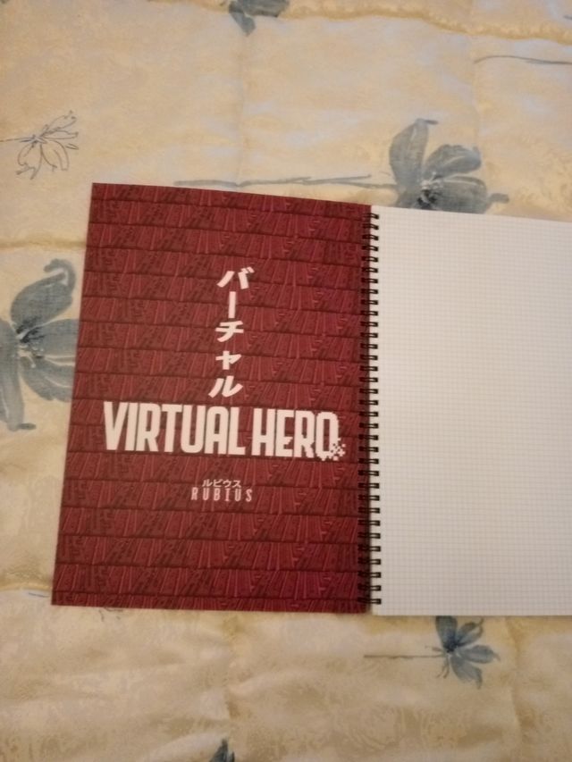 Virtual Hero carpeta cuaderno agenda