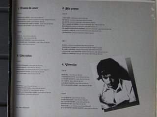 Caja 4 vinilos Juan Manuel Serrat