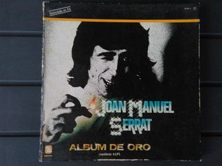 Caja 4 vinilos Juan Manuel Serrat