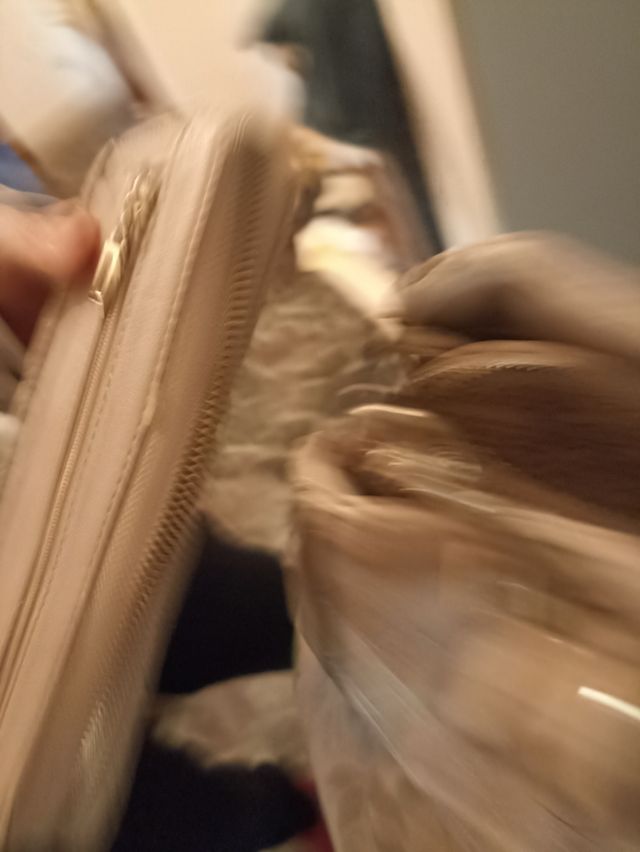 Borsa e portafoglio Guess.