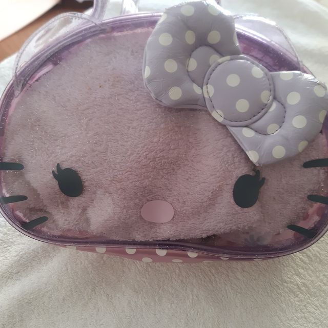 Borsa glitter Hello Kitty