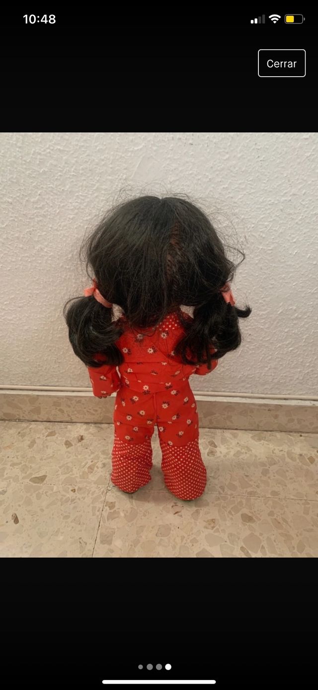 Muñeca negra años 60