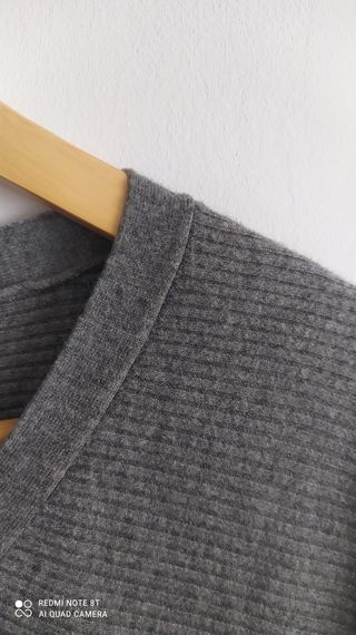 Jersey oversize gris de Mango 