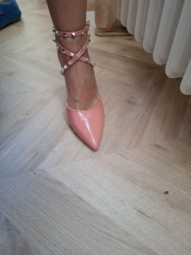 Zapatos color salmón Raid