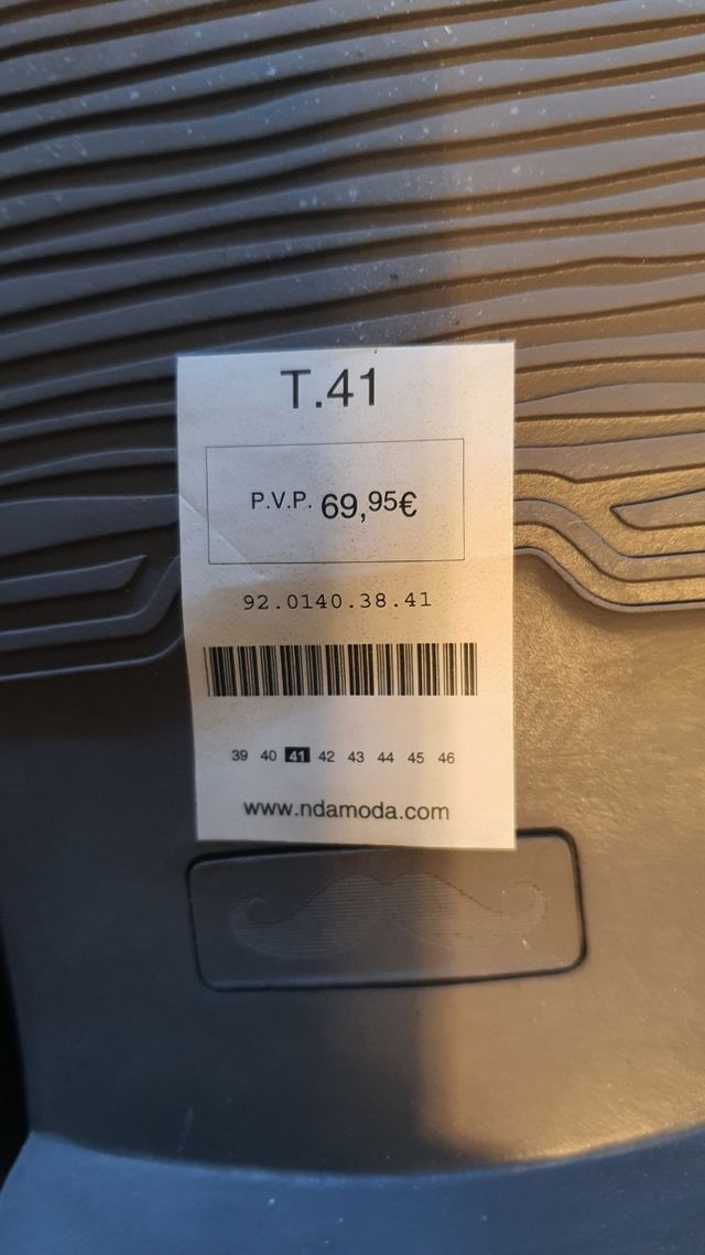 Zapatos hombre a Estrenar