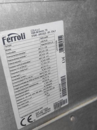 Stufa a pellet FERROLI