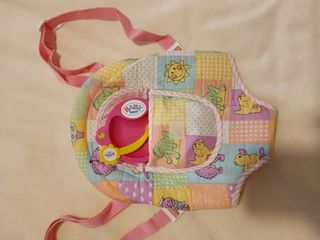 Baby born, mochila portabebés