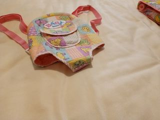 Baby born, mochila portabebés