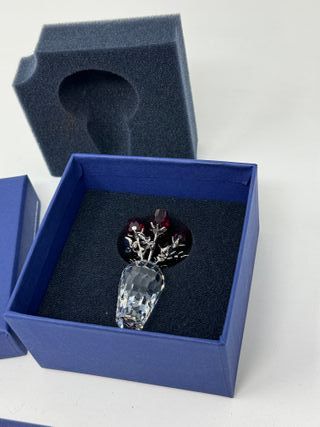 Swarovski Figura Decorativa Rose Rosse - 627098