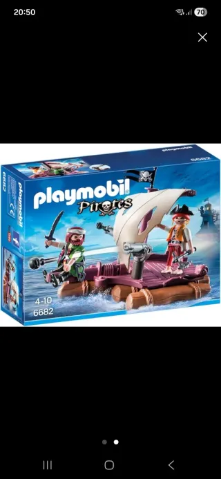 Playmobil Lote de piratas ref 6682 - 6683 y  9102