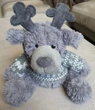 Peluche Renna con maglioncino