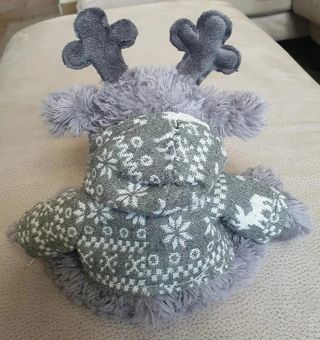 Peluche Renna con maglioncino