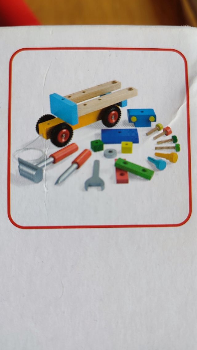 Camión madera piezas
