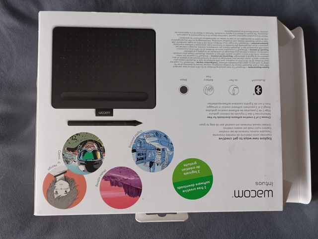 Tableta gráfica Wacon Intuos Small.