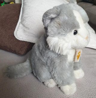 Peluche Gattino Grigio