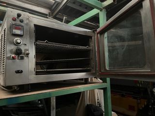 horno a gas con toma de agua para bapor