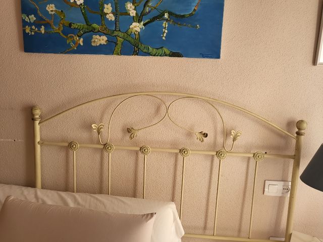 Cabecero forja 135 cms