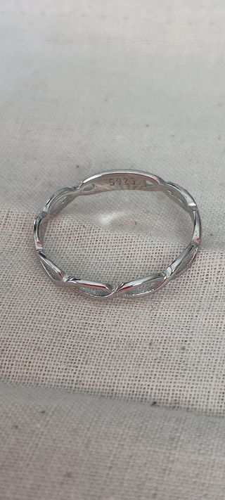 Anillo plata 925 infinito Último precio 