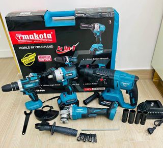 KIT 4 in 1 professionale a batteria Trapano avvita