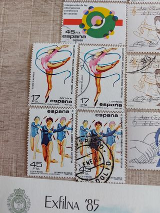 SELLOS DE ESPAÑA. AÑOS COMPLETOS.