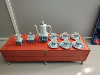 Juego de café 6 pienzas Sanbo