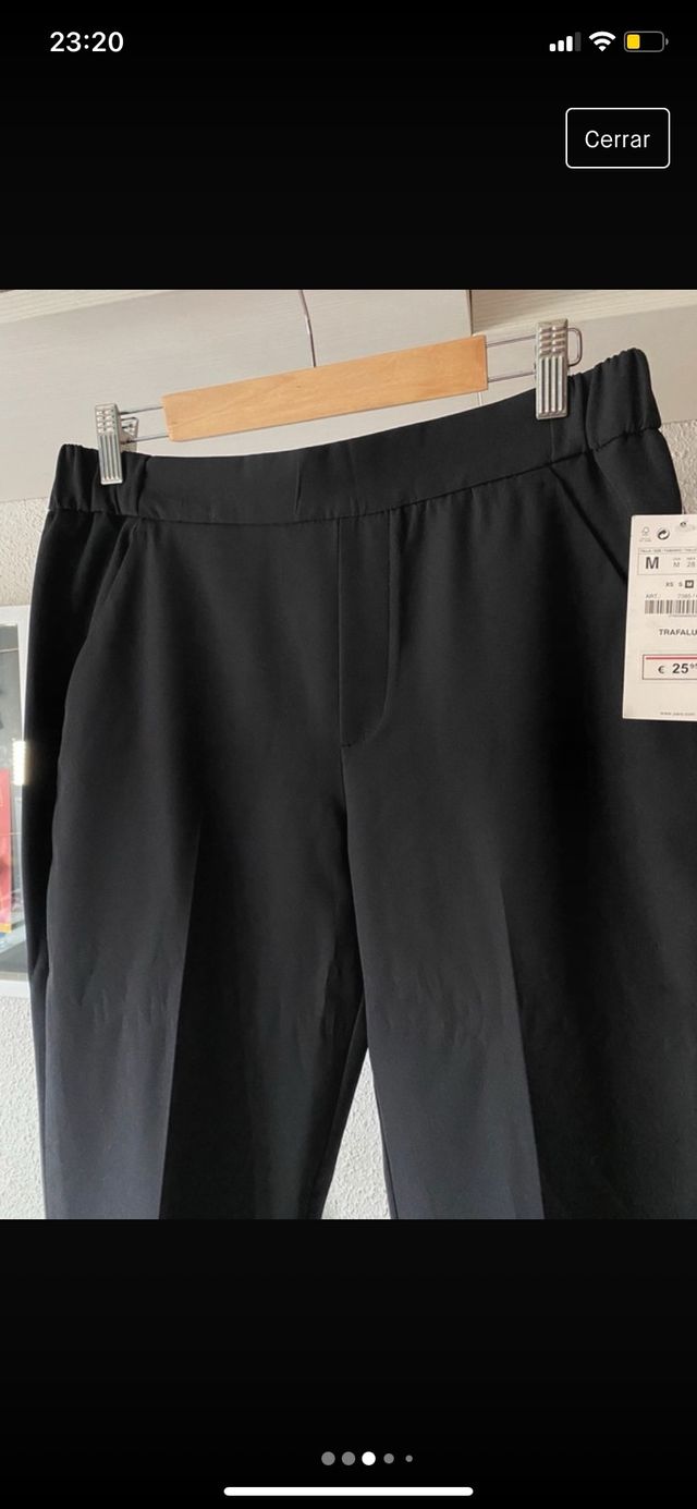 Pantalón de pinzas Zara