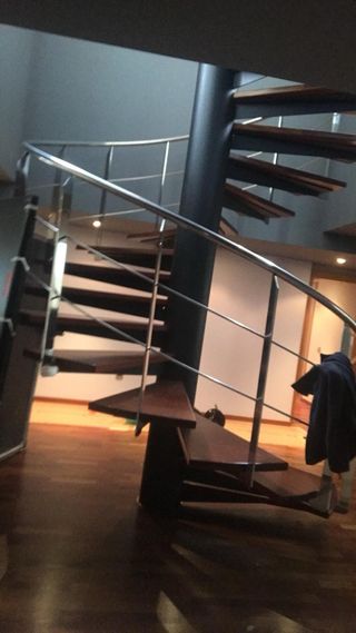 escaleras de hierro 
