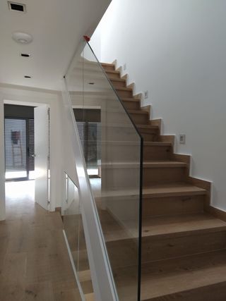 escaleras de hierro 