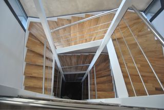 escaleras de hierro 