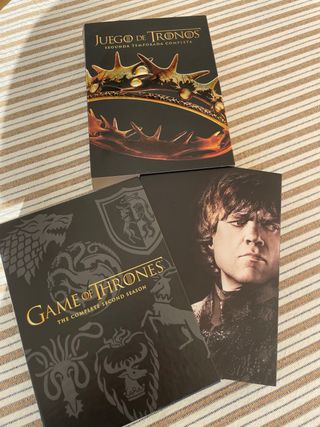 2a. Temporada DVD “Juego de Tronos”