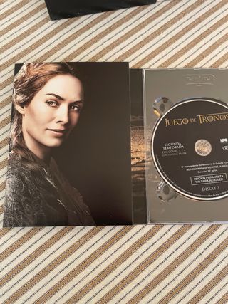 2a. Temporada DVD “Juego de Tronos”