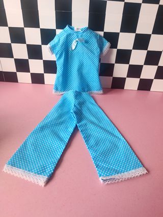 Pijama topos azul nancy