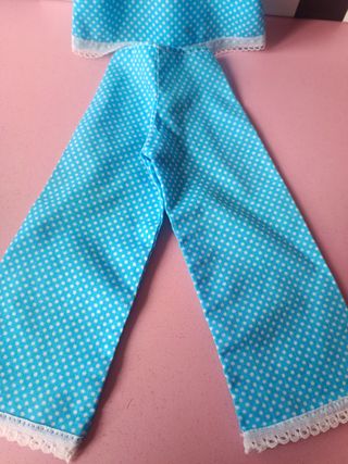Pijama topos azul nancy