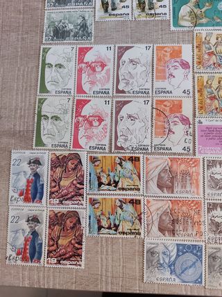 SELLOS DE ESPAÑA. AÑOS COMPLETOS.