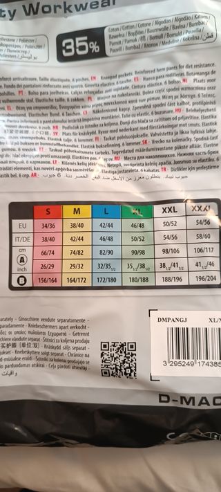 Pantalón de trabajo Delta Plus