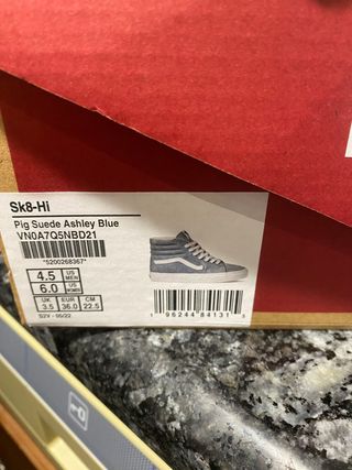 Zapatilla Vans impecable