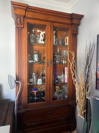 Muebles de salon madera maciza