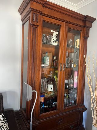 Muebles de salon madera maciza