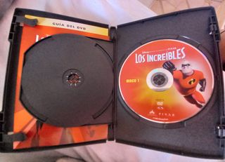 DVD Los Increibles