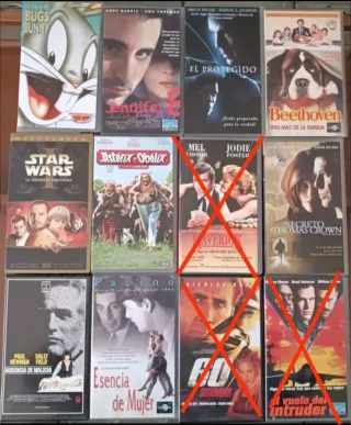 PELICULAS VHS. VARIOS TÍTULOS!! (TCC001)